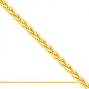 ﻿42cm łańcuszek złoty elegancki 
delikatny