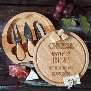 Cheese, Wine&amp;Friends - Deska do sera - Deska do sera