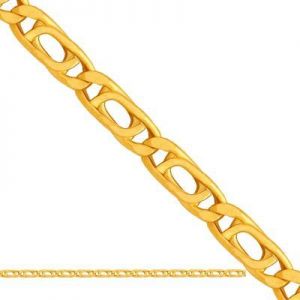 ﻿55cm łańcuszek typu Pernicze ﻿złoto 585/14k