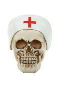 Ozdobna czaszka pielęgniarki