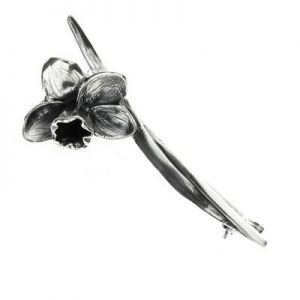 ﻿broszka ze srebra piękny 
kwiat