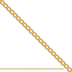﻿50cm łańcuszek typu Pancerka ﻿złoto 
585