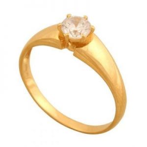 Złoty pierścionek zaręczynowy Pn815