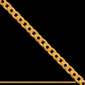 ﻿55cm łańcuszek złoty męski 
pancerka