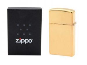 Zapalniczka ZIPPO z1654b Slim High Polish Brass GRAWER