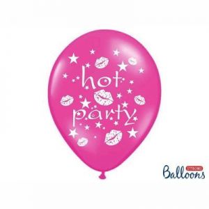 Balony - Hot Party - Różowe