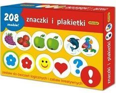 Znaczki i plakietki - zestaw edukacyjny