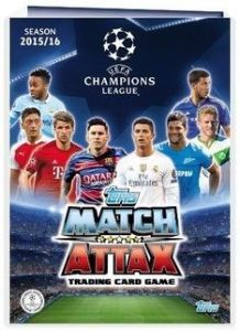 Topps Match Attack Liga mistrzów Album kolekcjonerski na karty