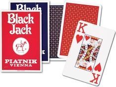 Karty poj. ekstra Black Jack