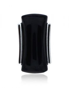 wisiorek ,srebro 925 ﻿i onyks