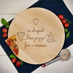 Heart pizza - Deska obrotowa - Deska obrotowa