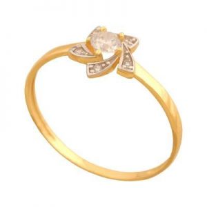 pierścionek rozmiar 18 złoto