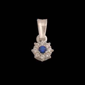 wisiorek ﻿złoty mały kwiatuszek