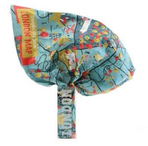 Mapa Crumpled City Junior Londyn