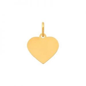 wisiorek ﻿serduszko blaszka złoto 
585