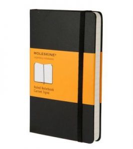 Notes Moleskine kieszonkowy w linie czarny