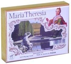 Karty do gry Piatnik 2 talie lux Maria Teresa