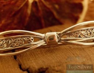 SPINKA DO WŁOSÓW - srebrna spinka do włosów