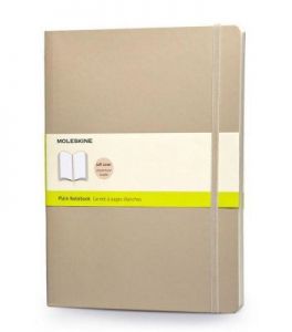 Notes Moleskine w miękkiej oprawie XL beżowy gładki