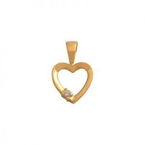 Złota zawieszka z brylantem Dw083