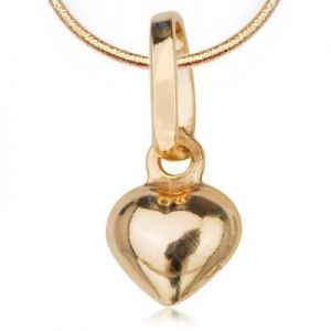 wisiorek złoty małe serduszko