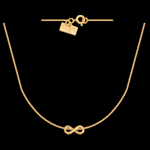 ﻿naszyjnik łańcuszkowy ﻿złoty 
nieskończoność