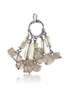 wisiorek ,srebro 925 ﻿i 
kwarce