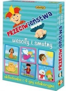 Wesoły i smutny przeciwieństwa