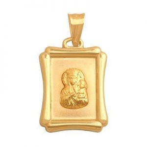 ﻿medalik ﻿maryjny złoto 585/14k