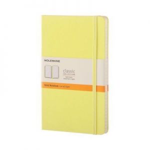 Notes Moleskine L w linie cytrynowy