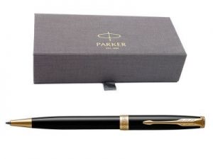 Parker SONNET GT Długopis Czarny Lacquer w eleganckim etui
