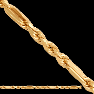 45cm ﻿łańcuszek elegancki szeroki Kordel 
﻿złoty