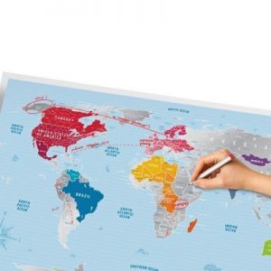 Mapki Zdrapki – Travel Map World ®