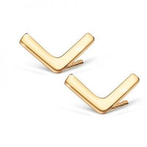 kolczyki ze sztyftem ﻿,złoto próby 333/8k