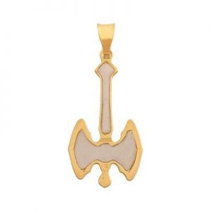 wisiorek ﻿ZŁOTY młot Thora