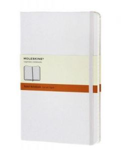 Notes Moleskine L w linie biały