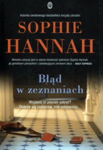 Błąd w zeznaniach - Sophie Hannah