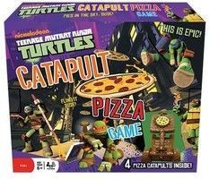 Żółwie Ninja Catapult Pizza Game
