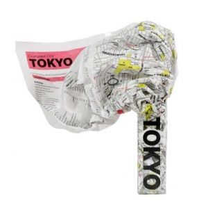 Mapa Crumpled City Tokio