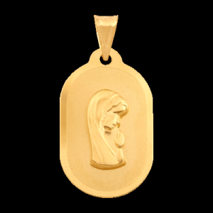 ﻿medalik ﻿maryjny elegancki złoto 
585