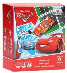 SAMOCHODY Zestaw Gier DISNEY PIXAR CARS Game Box