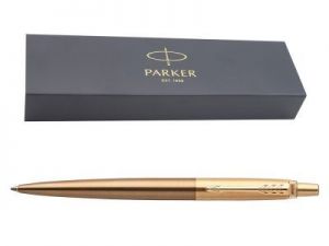 Długopis PARKER Jotter PRM West End Brushed Gold GT GRAWER