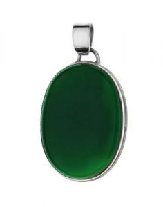 wisiorek z jednym kamieniem ﻿,srebro 925 ﻿i 
awenturyn