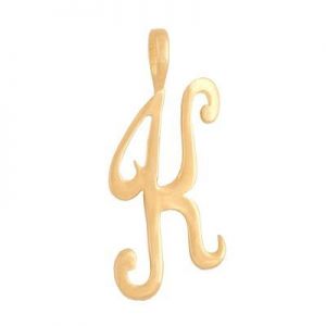 wisiorek ﻿LITERKA K złoto 
585/14k