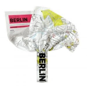 Mapa Crumpled City Berlin