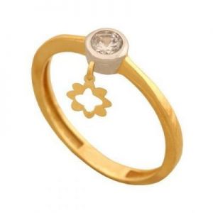 Złoty pierścionek zaręczynowy Pn810
