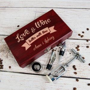 Love &amp; Wine - zestaw do wina - Love &amp; Wine - zestaw do wina