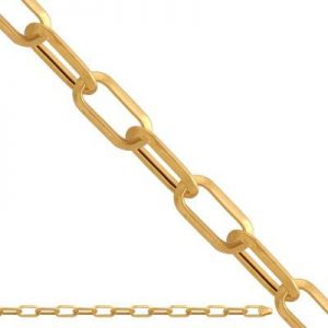 ﻿bransoletka złota spinacze 21cm