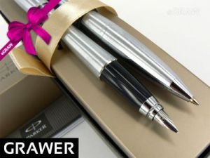 Zestaw Parker Urban Metallic CT Długopis i Pióro wieczne GRAWER