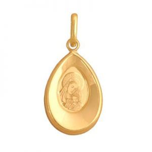 ﻿medalik ﻿z Maryją, złoto 585/14k